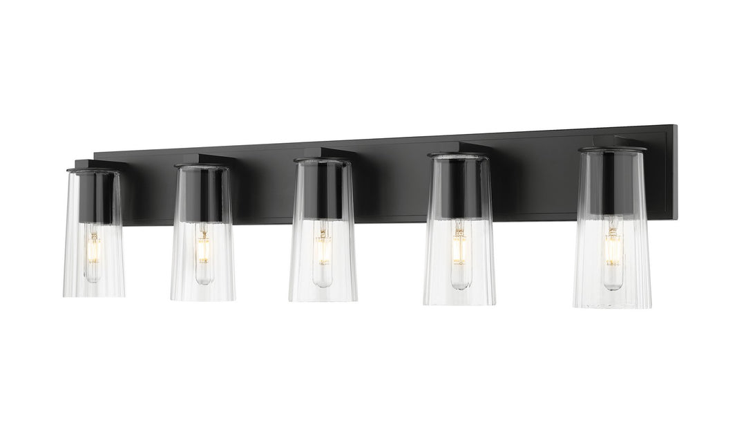 Z-Lite Canada - 826-5V-MB - Five Light Vanity - Titus - Matte Black