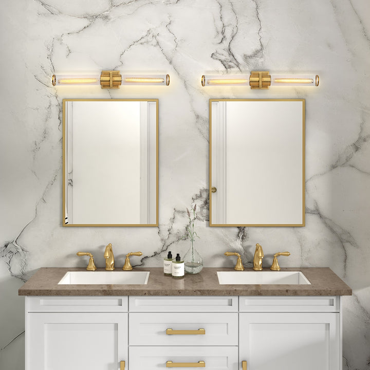 Artcraft Canada - AC11773CB - Two Light Bathroom Vanity - Positano - Satin Brass