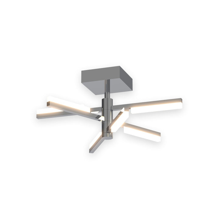 Artcraft Canada - AC7706CH - LED Semi-Flush Mount - Stix - Chrome