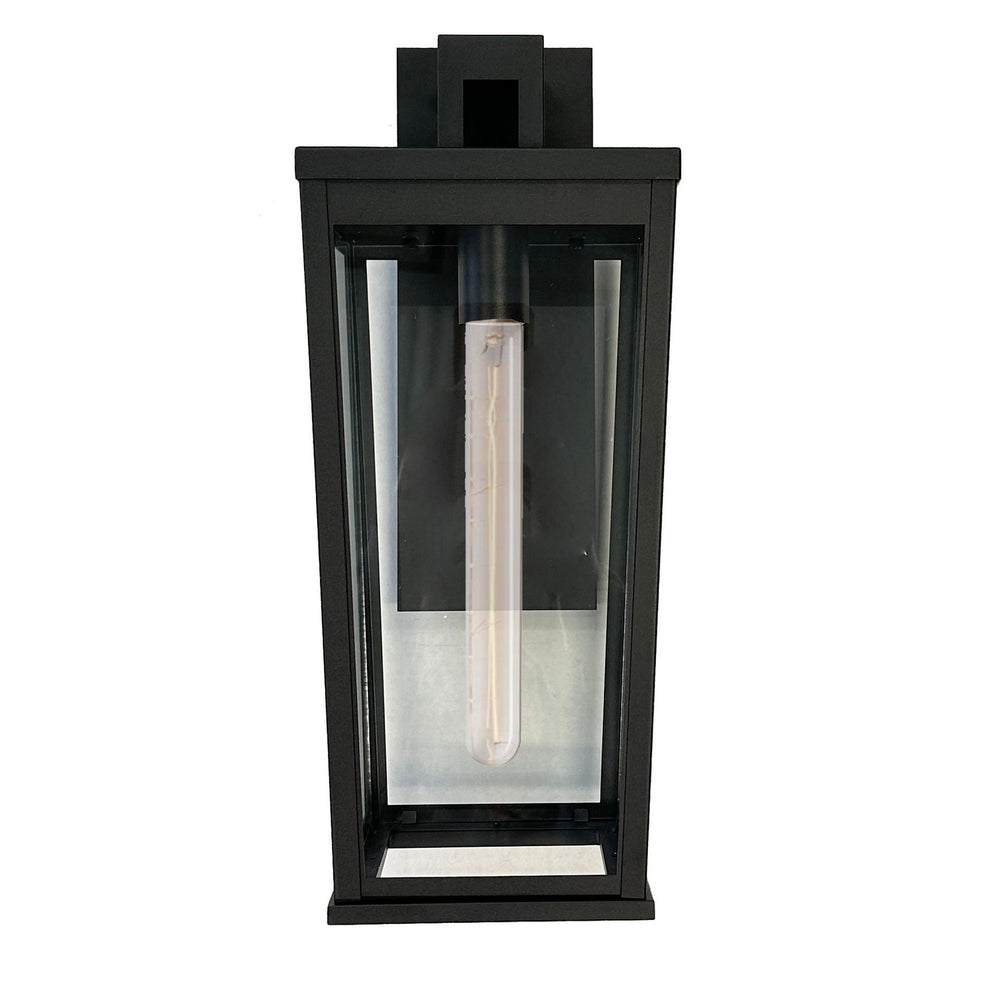 Artcraft Canada - AC8881BK - One Light Outdoor Wall Mount - Elmgrove - Black
