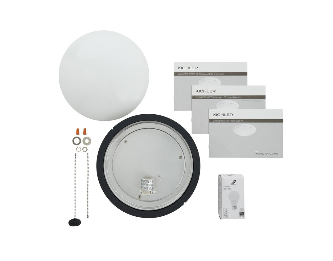 Kichler Canada - 380911DBK - LED Fan Light Kit - Accessory - Distressed Black