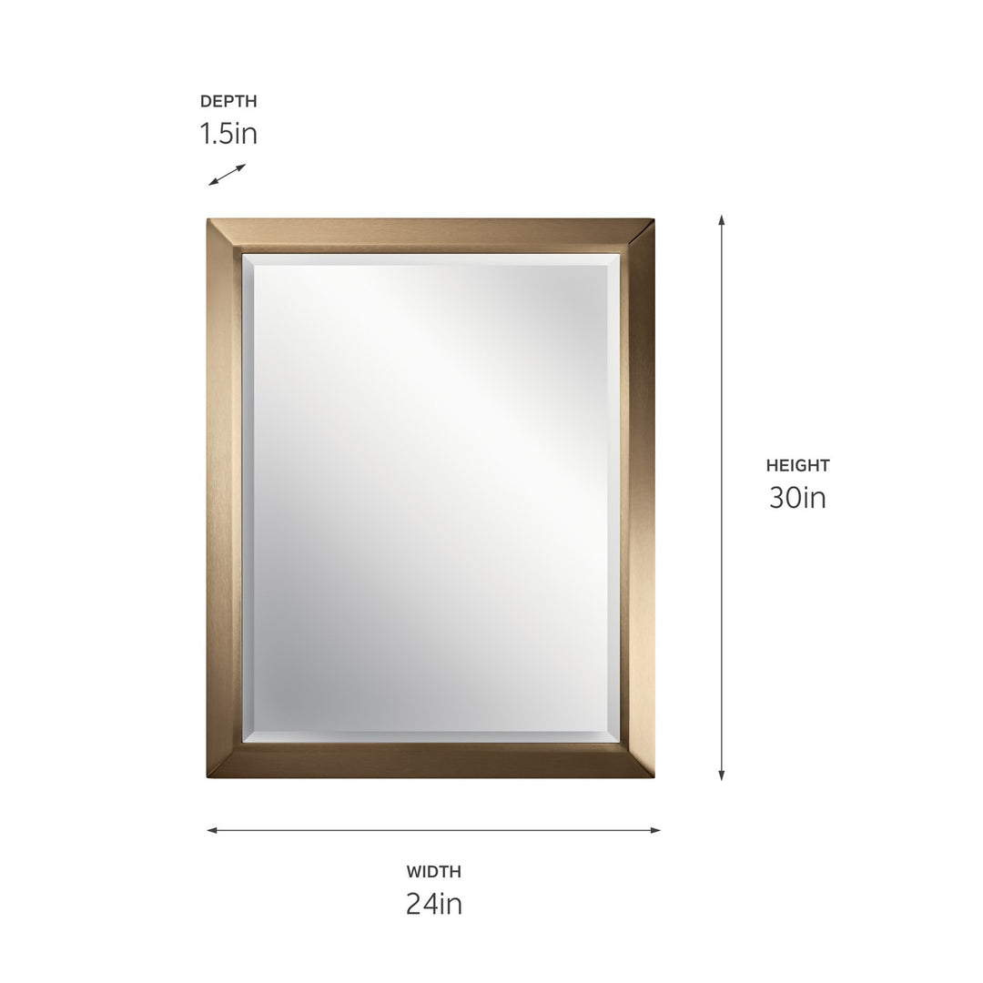 Kichler Canada - 41011CPZ - Mirror - Mirror - Champagne Bronze