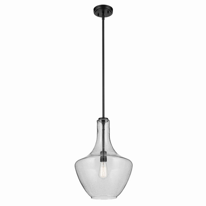 Kichler Canada - 42046BKCS - One Light Pendant - Everly - Black