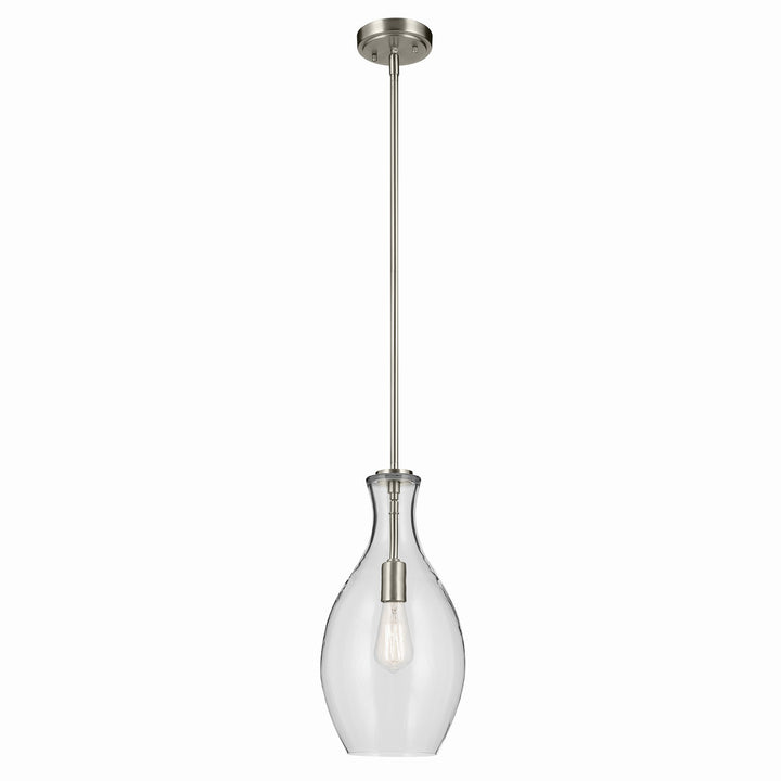 Kichler Canada - 42047NI - One Light Pendant - Everly - Brushed Nickel
