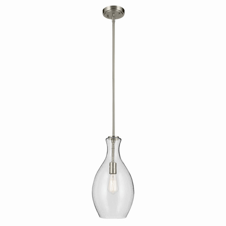 Kichler Canada - 42047NICS - One Light Pendant - Everly - Brushed Nickel