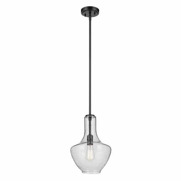 Kichler Canada - 42141BKCS - One Light Pendant - Everly - Black