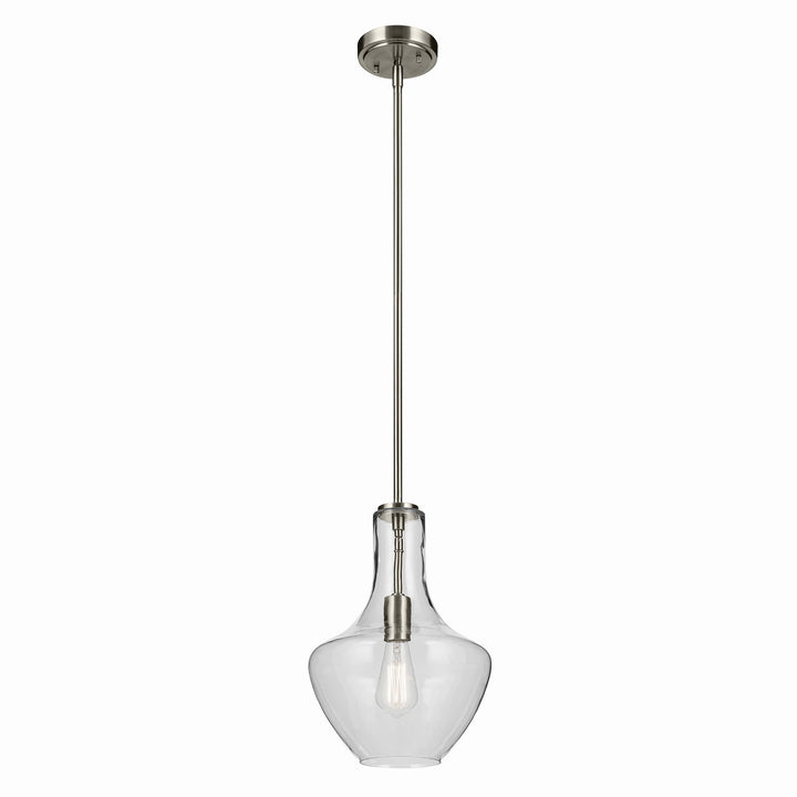 Kichler Canada - 42141NI - One Light Pendant - Everly - Brushed Nickel