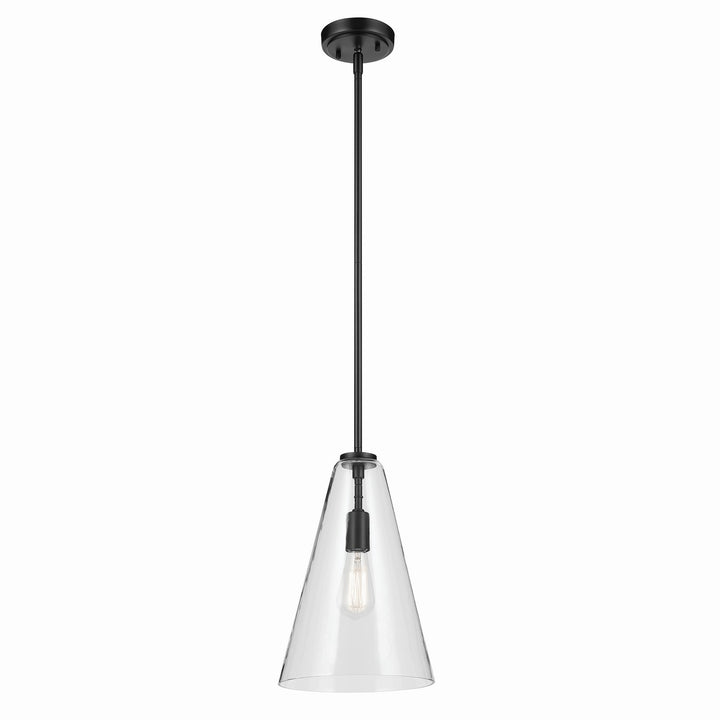 Kichler Canada - 42199BK - One Light Pendant - Everly - Black