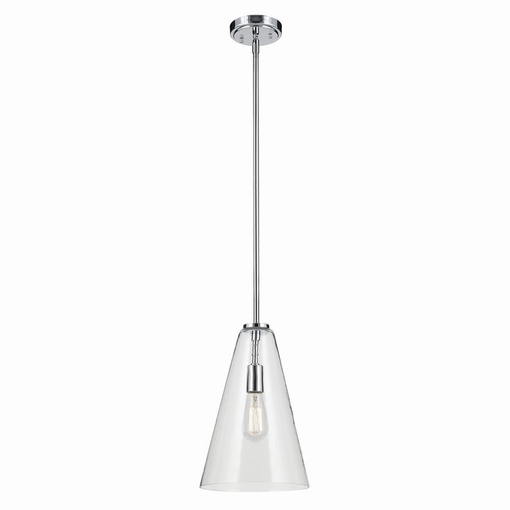 Kichler Canada - 42199CH - One Light Pendant - Everly - Chrome