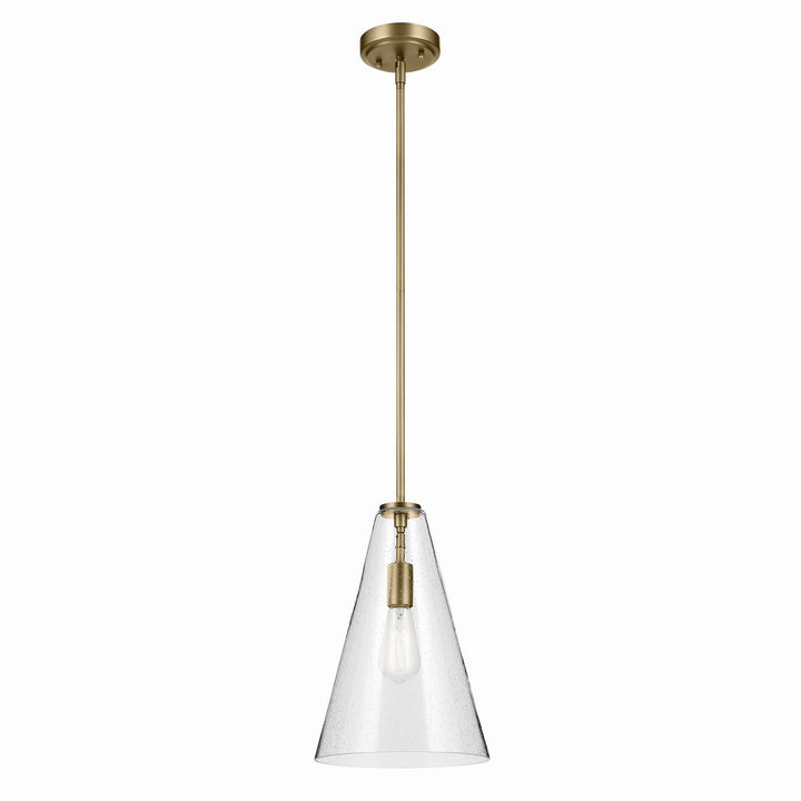 Kichler Canada - 42199NBRCS - One Light Pendant - Everly - Natural Brass