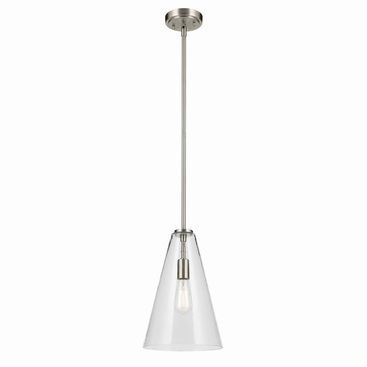 Kichler Canada - 42199NI - One Light Pendant - Everly - Brushed Nickel
