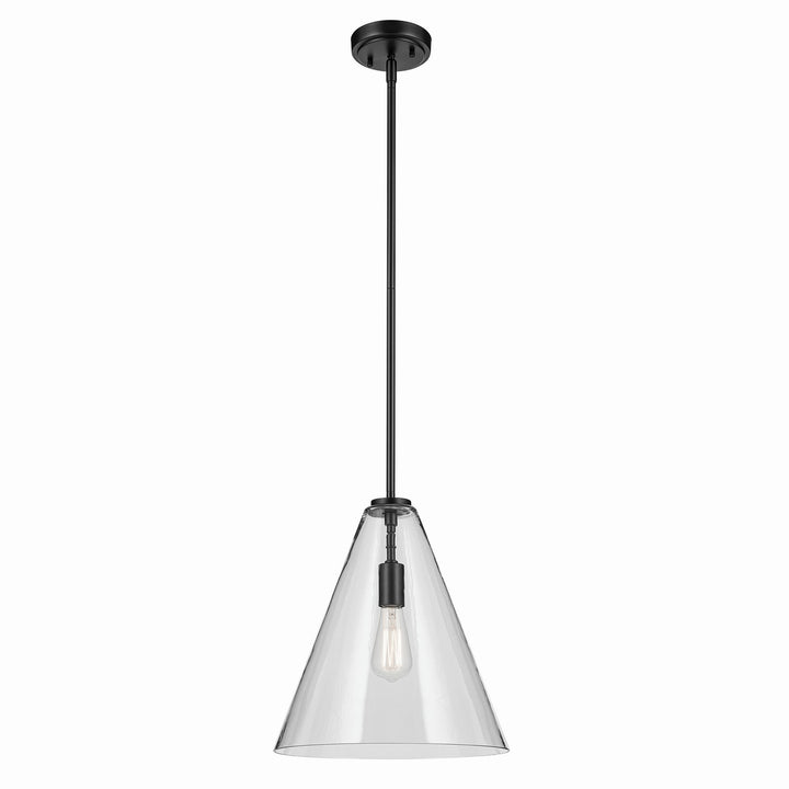 Kichler Canada - 42200BK - One Light Pendant - Everly - Black