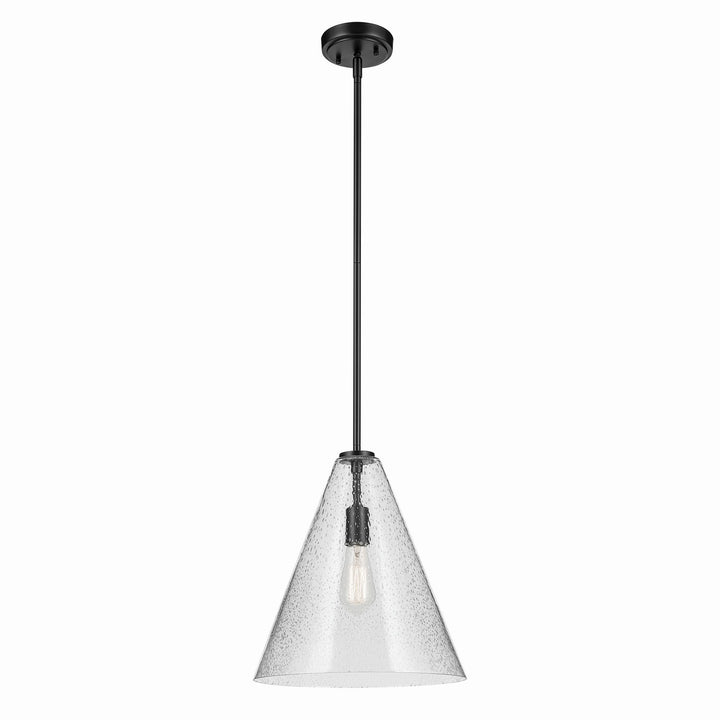 Kichler Canada - 42200BKCS - One Light Pendant - Everly - Black