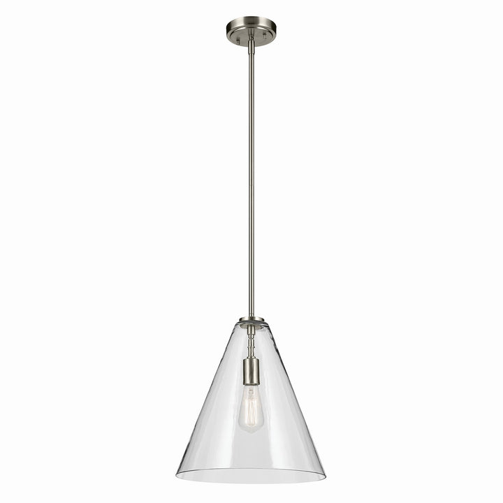 Kichler Canada - 42200NI - One Light Pendant - Everly - Brushed Nickel