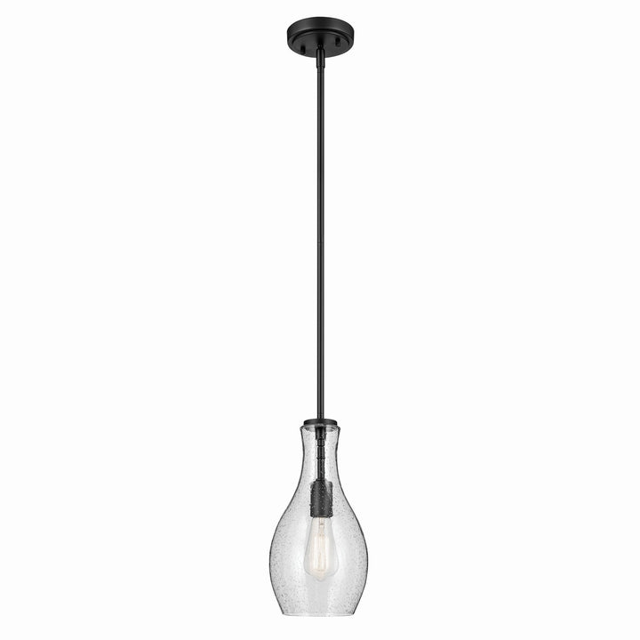 Kichler Canada - 42456BKCS - One Light Pendant - Everly - Black