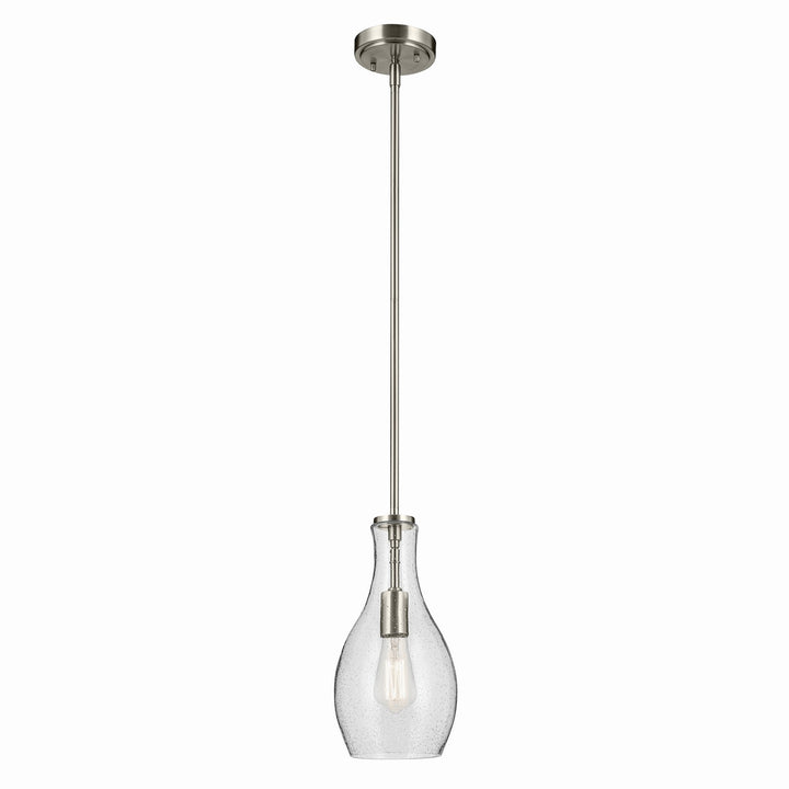 Kichler Canada - 42456NICS - One Light Pendant - Everly - Brushed Nickel