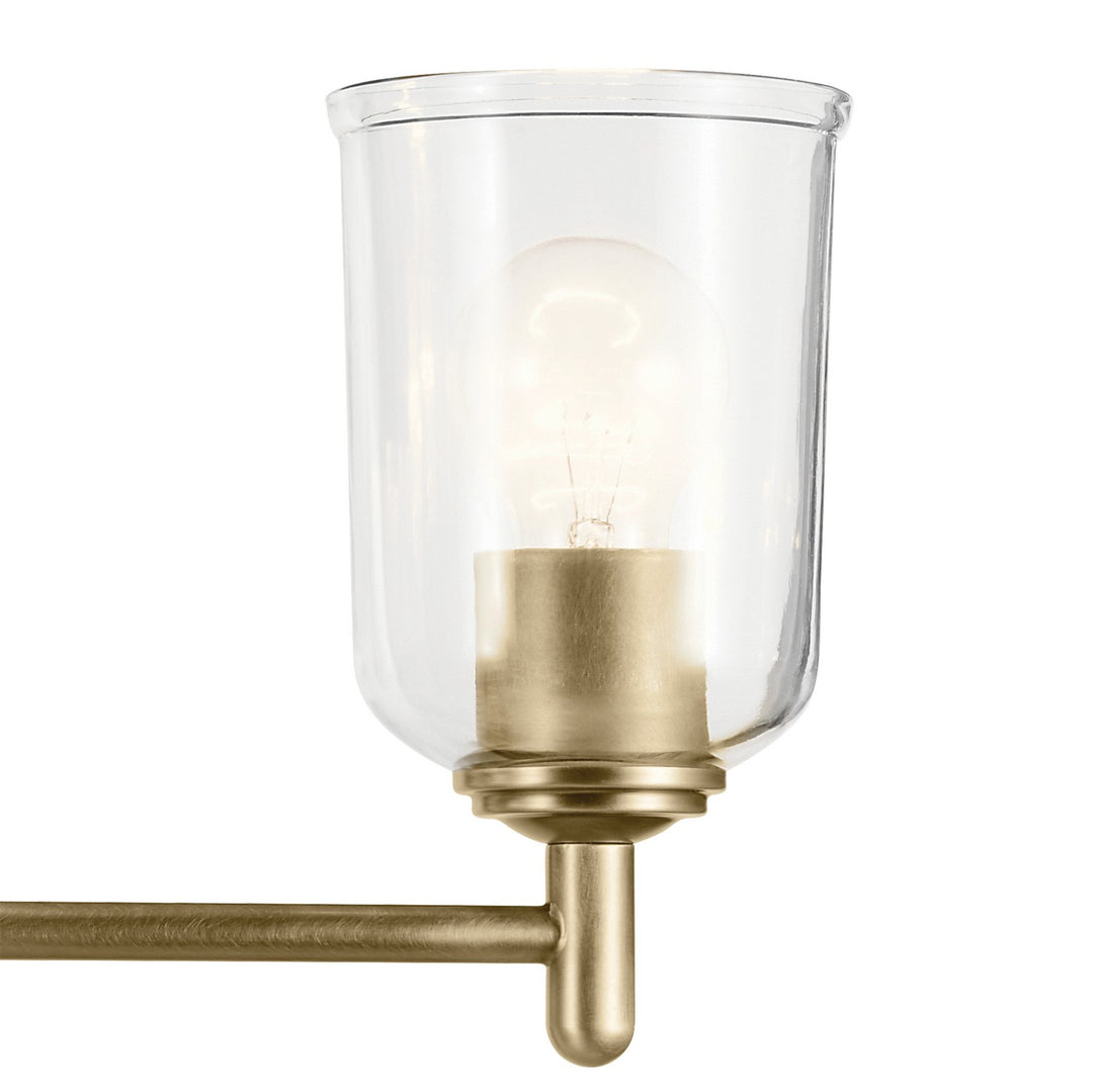 Kichler Canada - 43670NBRCLR - Three Light Mini Chandelier - Shailene - Natural Brass