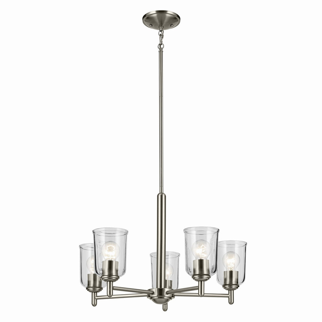 Kichler Canada - 43671NICLR - Five Light Chandelier - Shailene - Brushed Nickel