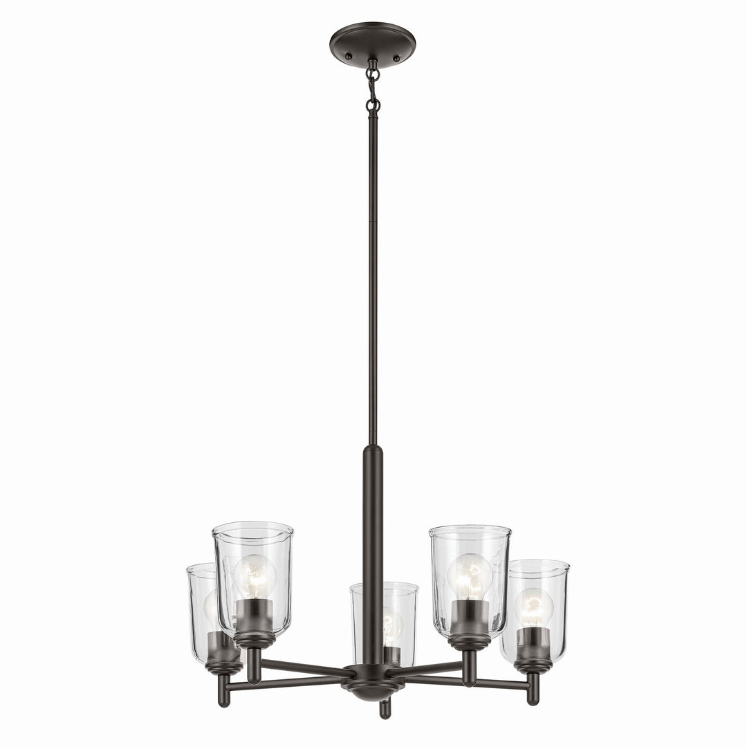 Kichler Canada - 43671OZCLR - Five Light Chandelier - Shailene - Olde Bronze