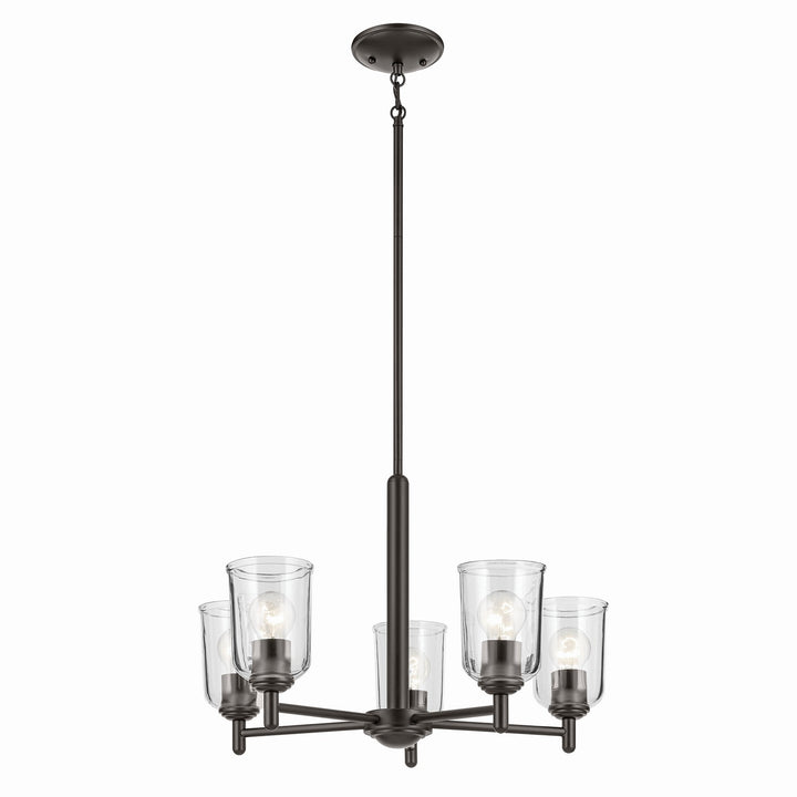 Kichler Canada - 43671OZCLR - Five Light Chandelier - Shailene - Olde Bronze