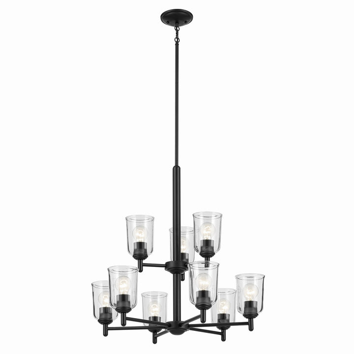 Kichler Canada - 43672BKCLR - Nine Light Chandelier - Shailene - Black