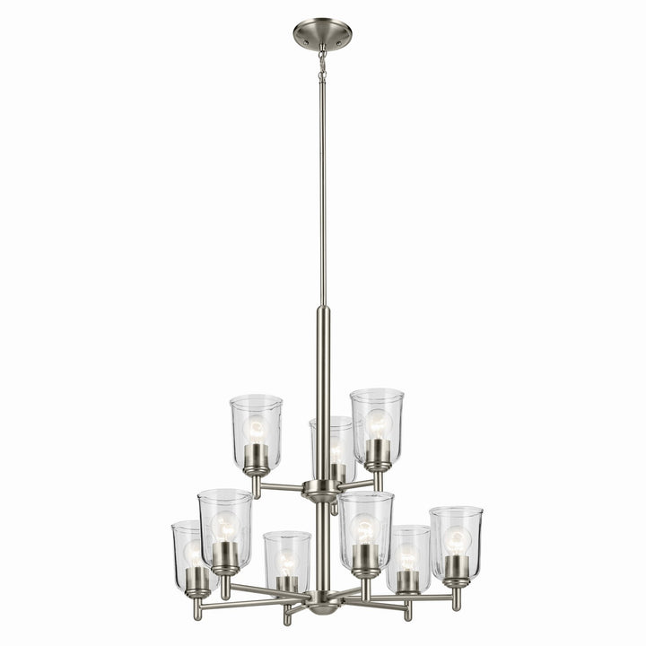 Kichler Canada - 43672NICLR - Nine Light Chandelier - Shailene - Brushed Nickel
