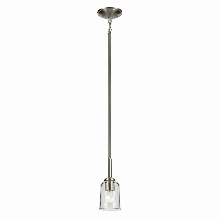 Kichler Canada - 43674NICLR - One Light Mini Pendant - Shailene - Brushed Nickel