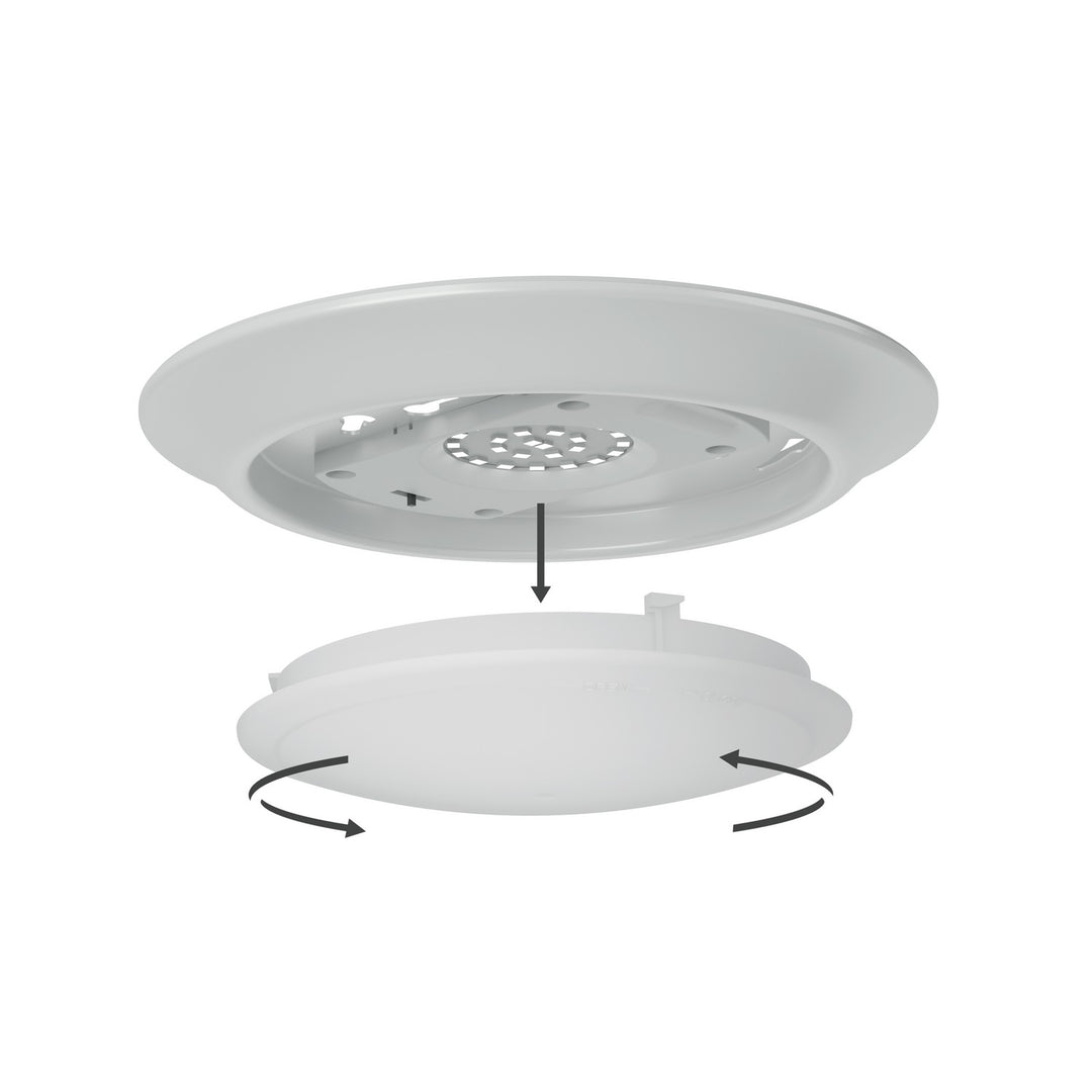 Kichler Canada - 43849WH5CCT - LED Downlight - Gen Select - White