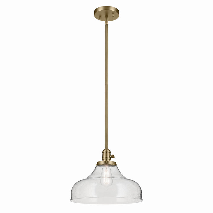 Kichler Canada - 43906NBR - One Light Pendant - Avery - Natural Brass