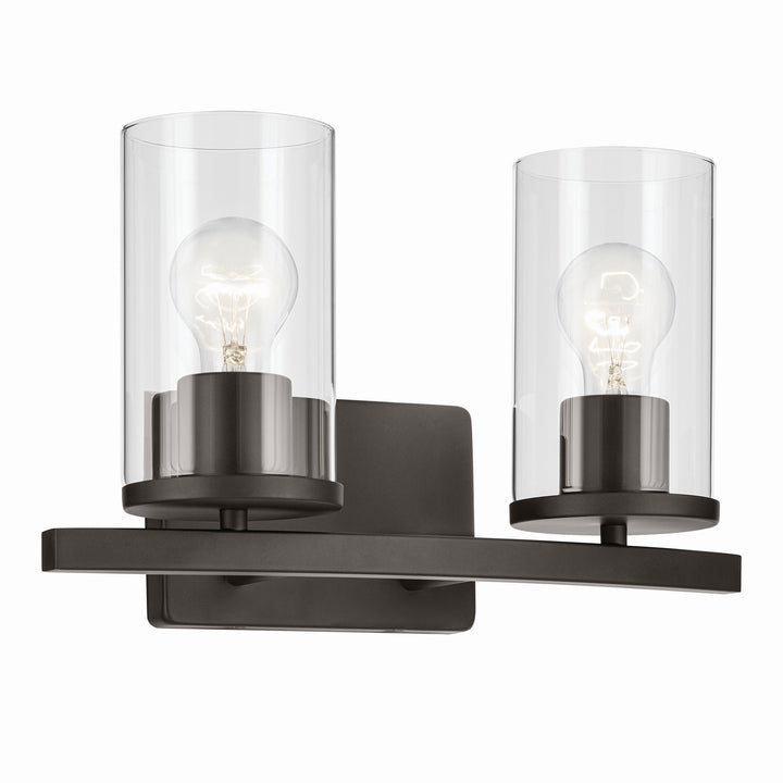 Kichler Canada - 45496OZCLR - Two Light Bath - Crosby - Olde Bronze