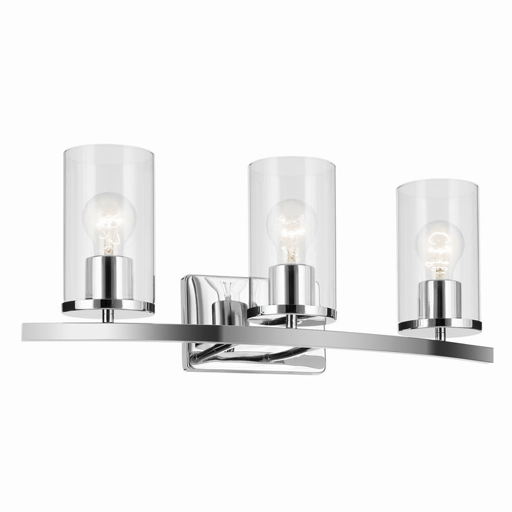 Kichler Canada - 45497CHCLR - Three Light Bath - Crosby - Chrome