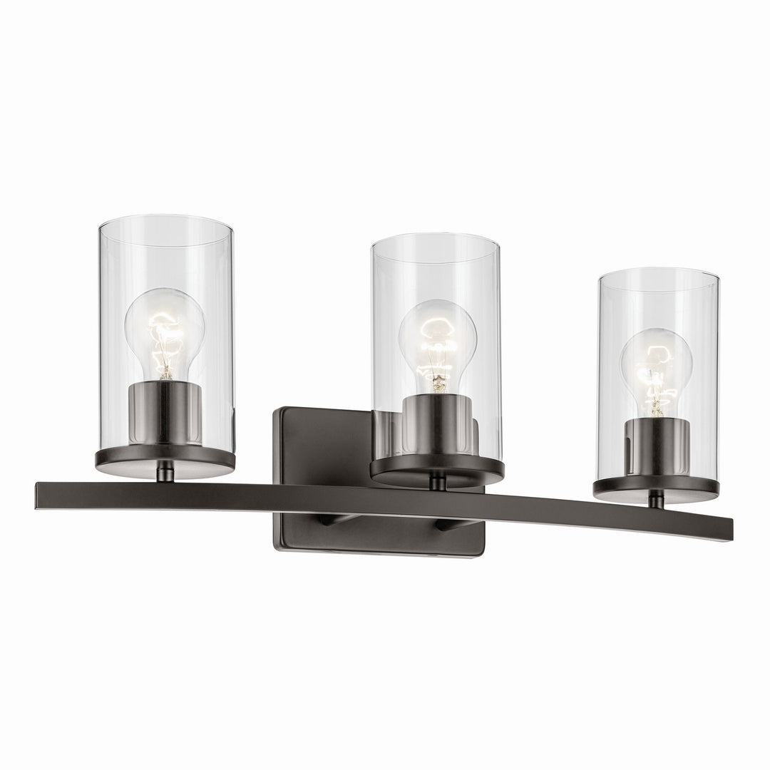 Kichler Canada - 45497OZCLR - Three Light Bath - Crosby - Olde Bronze
