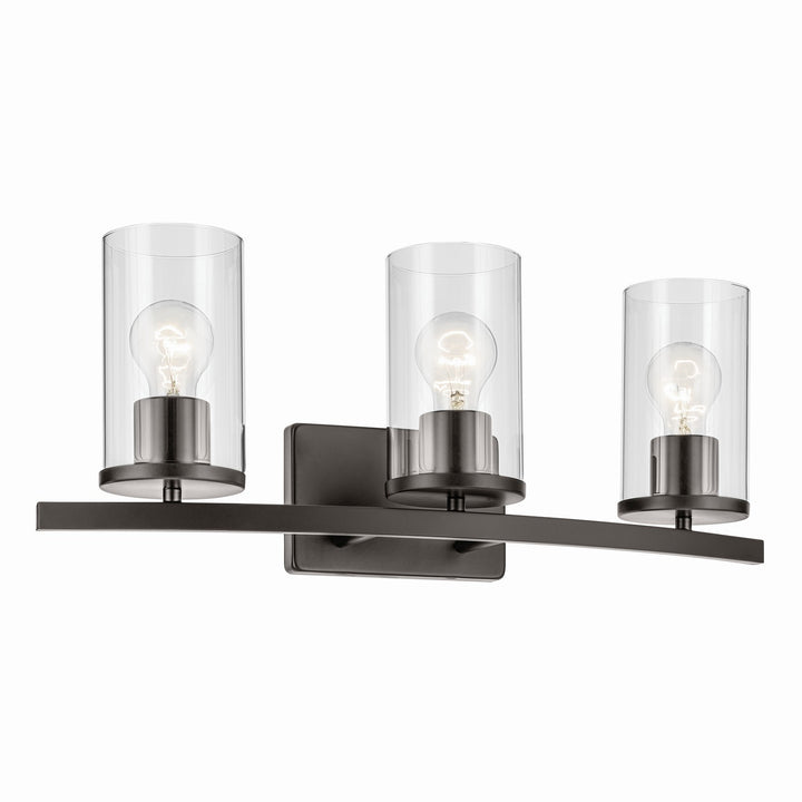 Kichler Canada - 45497OZCLR - Three Light Bath - Crosby - Olde Bronze