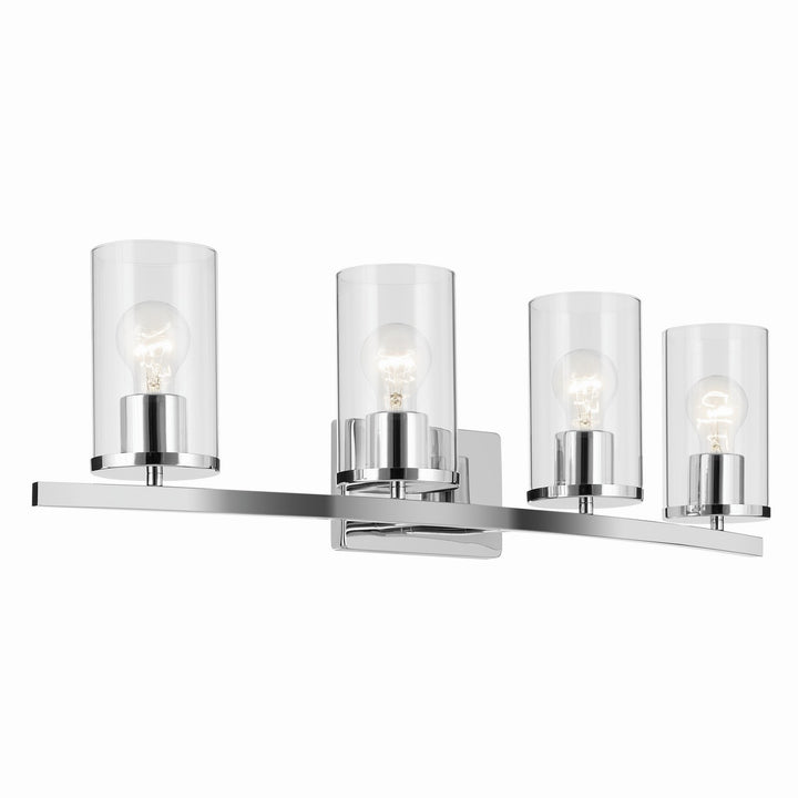 Kichler Canada - 45498CHCLR - Four Light Bath - Crosby - Chrome