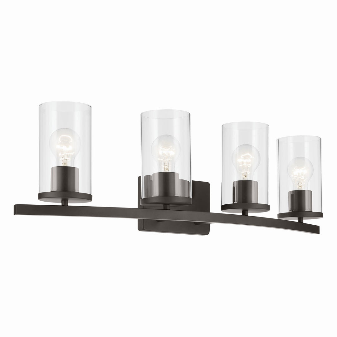 Kichler Canada - 45498OZCLR - Four Light Bath - Crosby - Olde Bronze