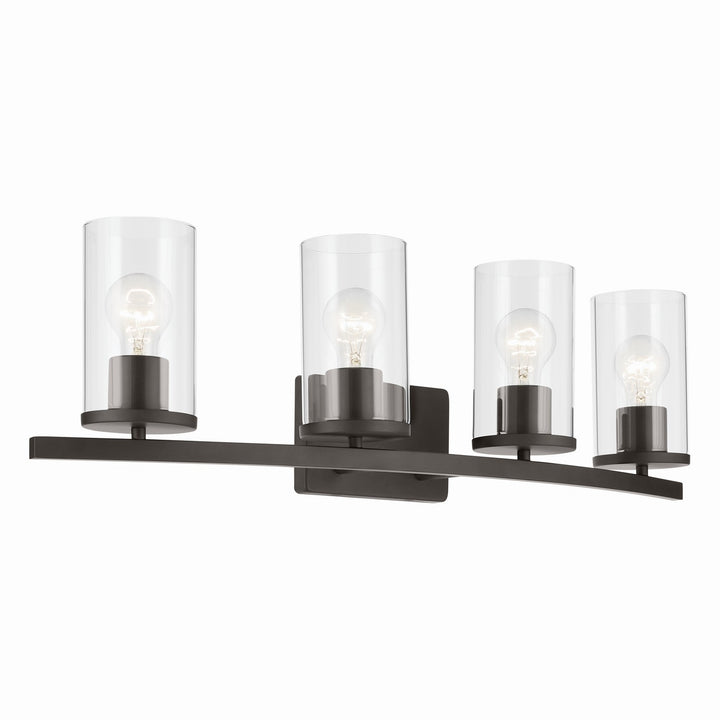 Kichler Canada - 45498OZCLR - Four Light Bath - Crosby - Olde Bronze