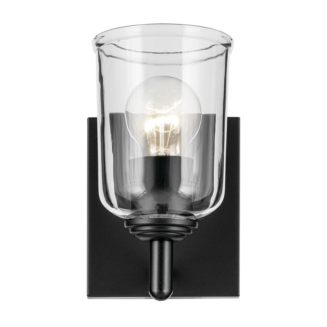 Kichler Canada - 45572BKCLR - One Light Wall Sconce - Shailene - Black