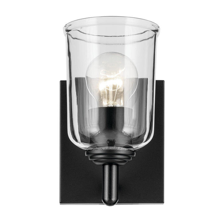 Kichler Canada - 45572BKCLR - One Light Wall Sconce - Shailene - Black