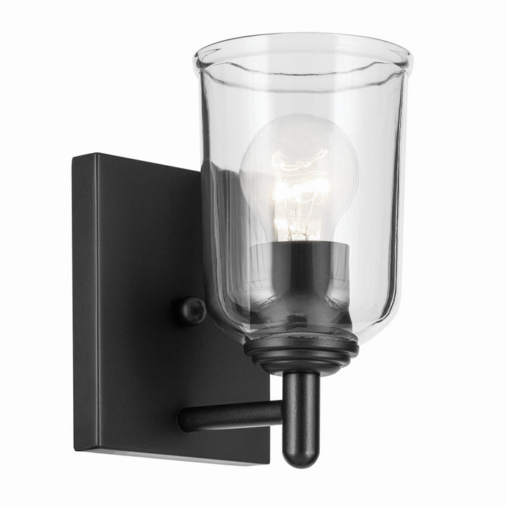 Kichler Canada - 45572BKCLR - One Light Wall Sconce - Shailene - Black