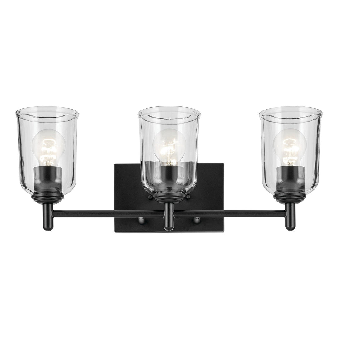 Kichler Canada - 45574BKCLR - Three Light Bath - Shailene - Black