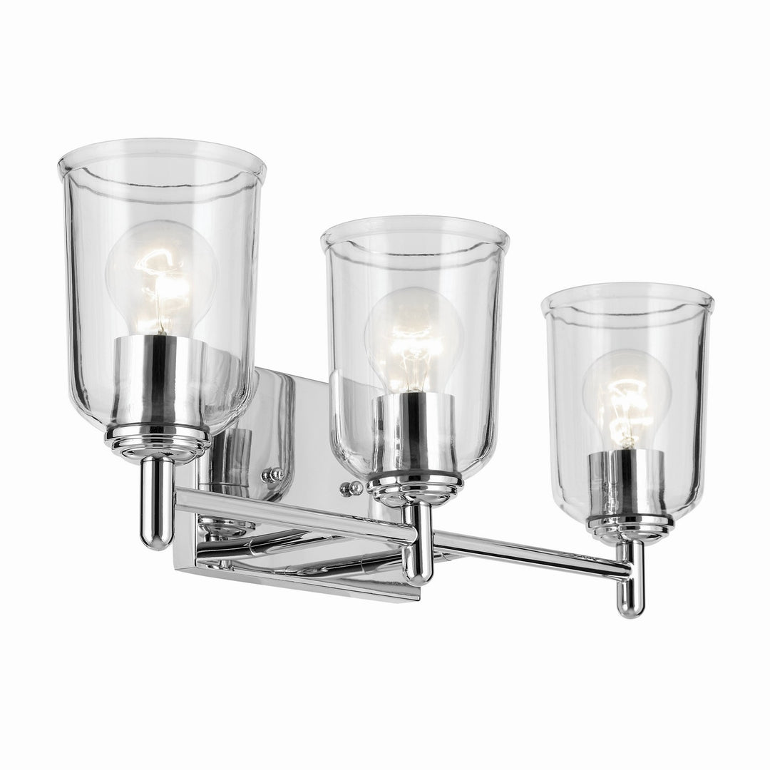 Kichler Canada - 45574CHCLR - Three Light Bath - Shailene - Chrome