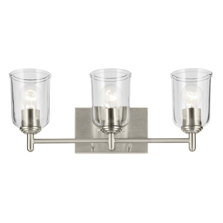 Kichler Canada - 45574NICLR - Three Light Bath - Shailene - Brushed Nickel