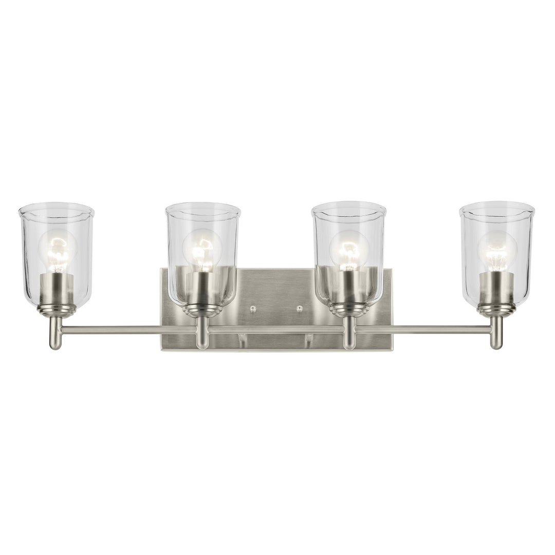 Kichler Canada - 45575NICLR - Four Light Bath - Shailene - Brushed Nickel