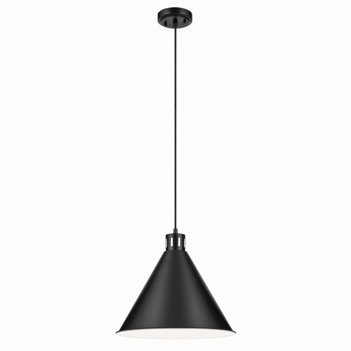 Kichler Canada - 52177BK - One Light Pendant - Zailey - Black
