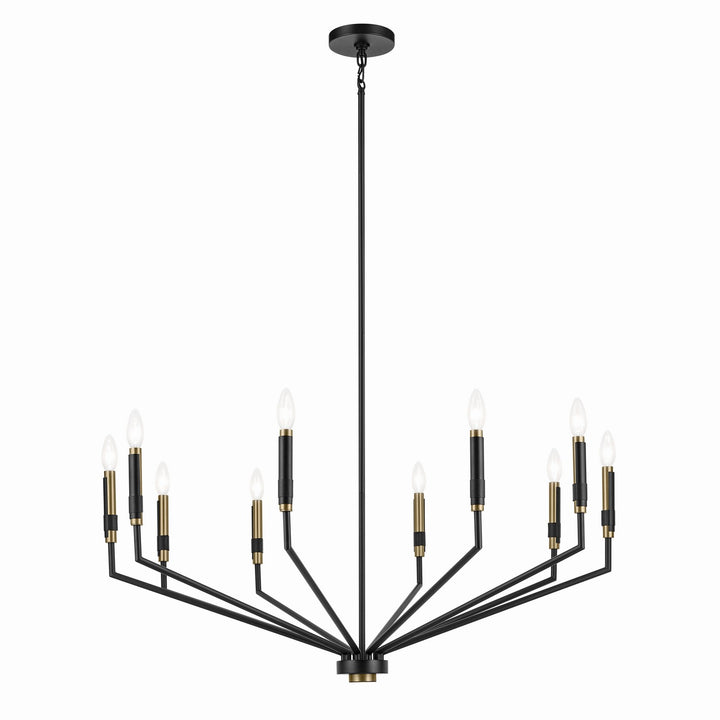 Kichler Canada - 52348BK - Ten Light Chandelier - Armand - Black