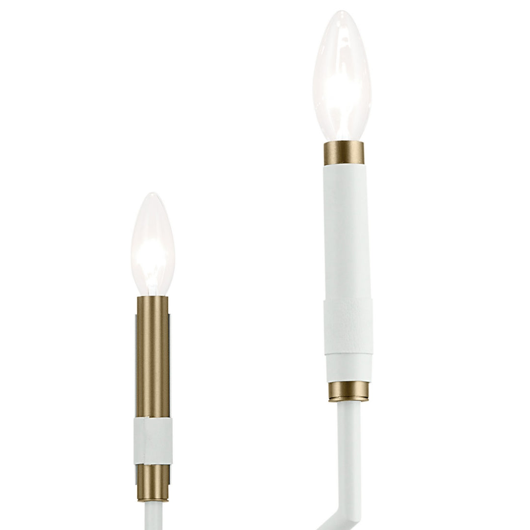Kichler Canada - 52348WH - Ten Light Chandelier - Armand - White