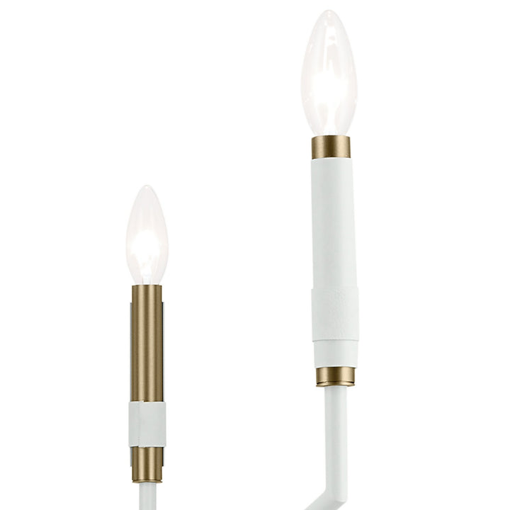 Kichler Canada - 52348WH - Ten Light Chandelier - Armand - White