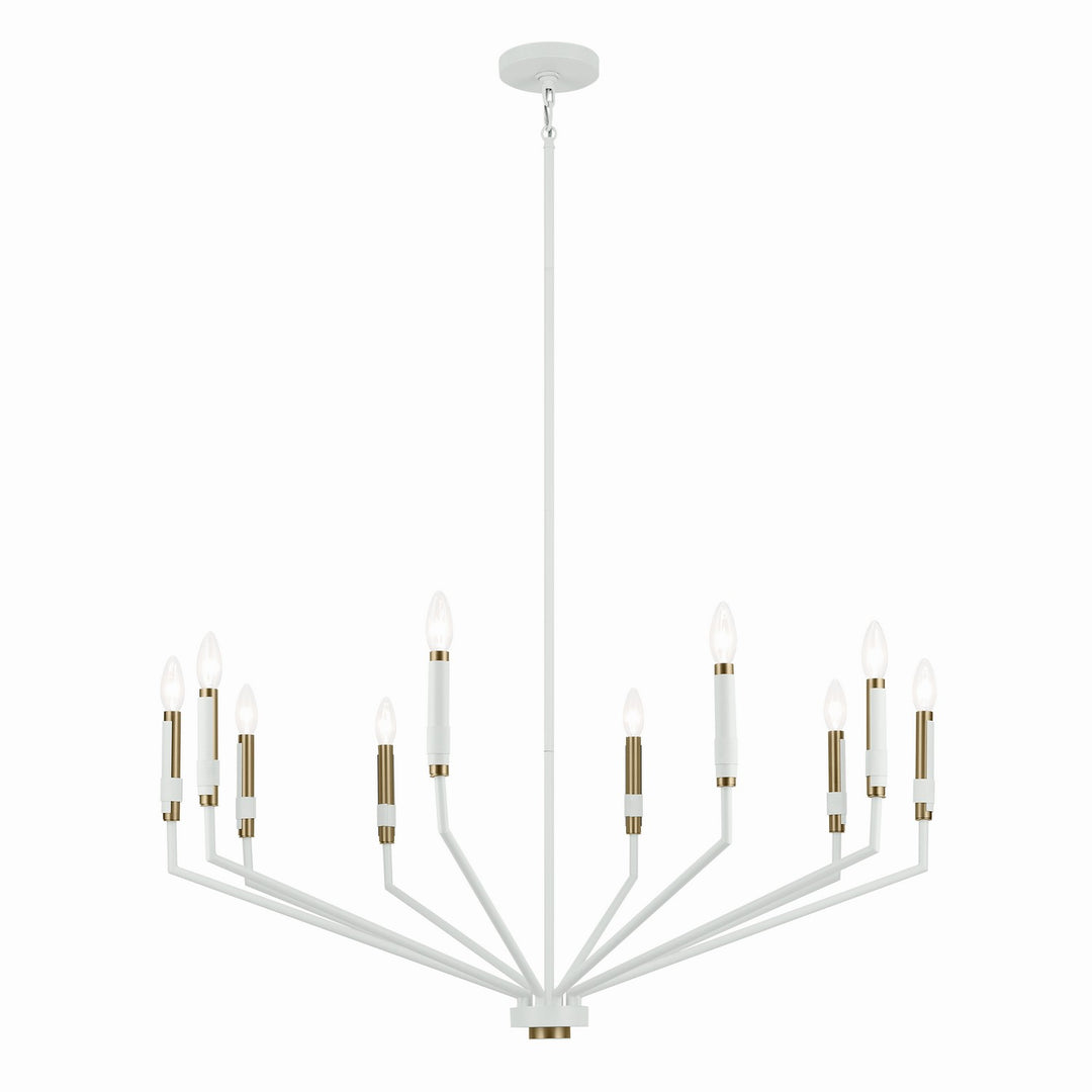 Kichler Canada - 52348WH - Ten Light Chandelier - Armand - White