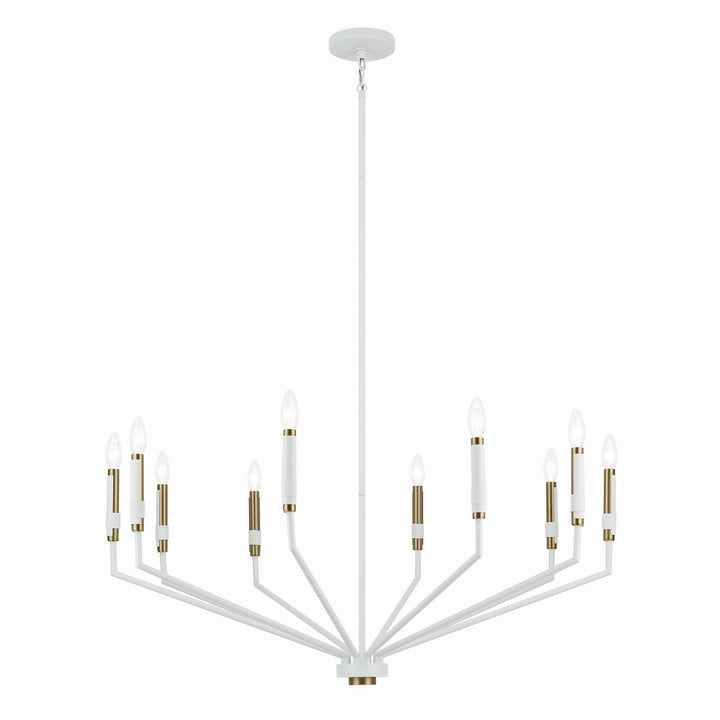 Kichler Canada - 52348WH - Ten Light Chandelier - Armand - White