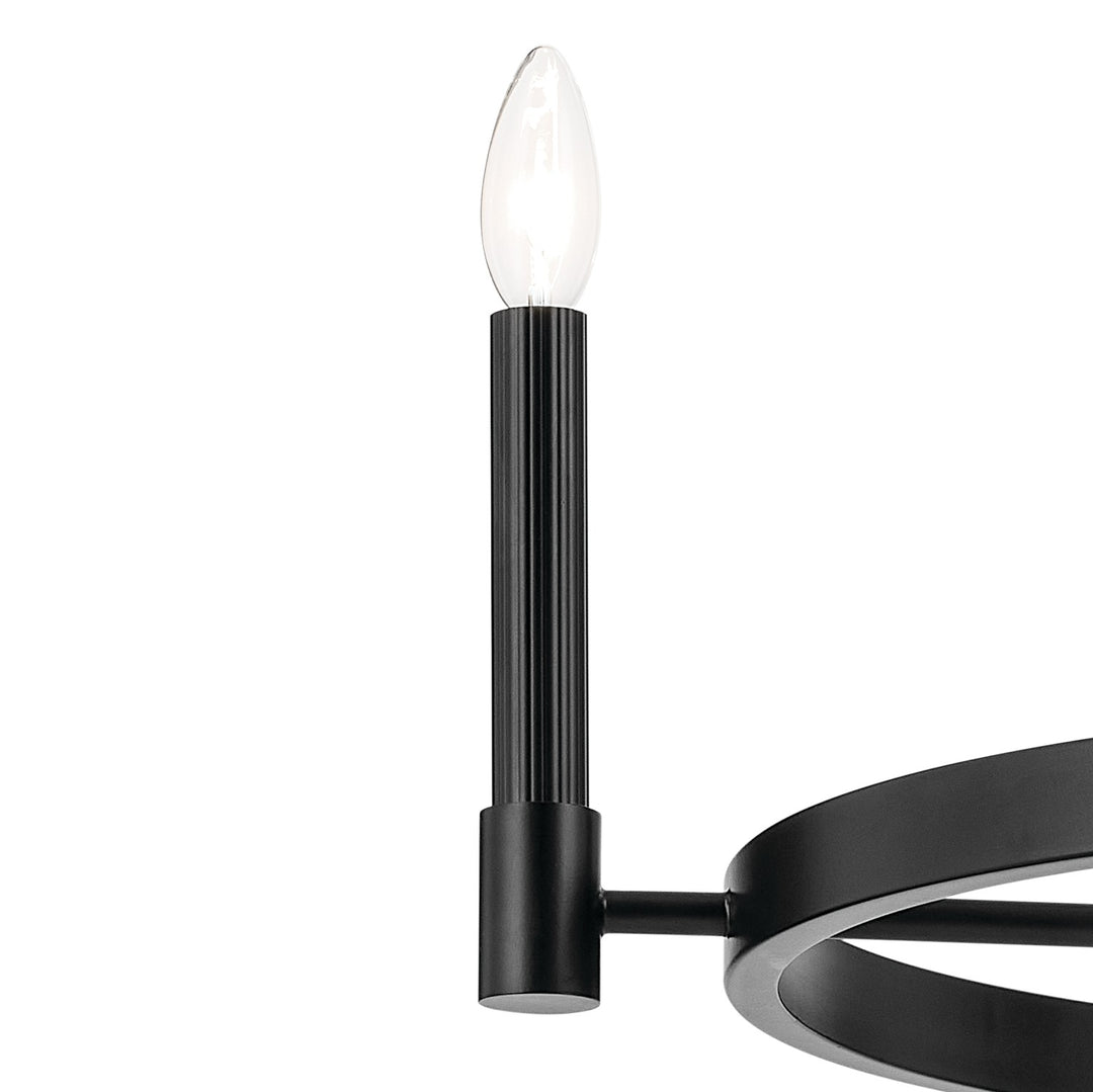 Kichler Canada - 52426BK - Four Light Chandelier - Tolani - Black